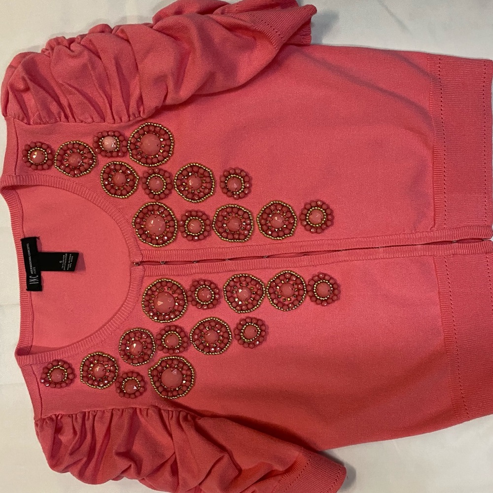 I.N.C. Petite Jeweled Sweater
